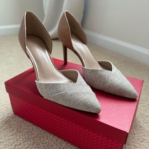 Kelly and Katie Tan shoes